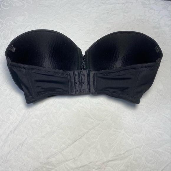 Wacoal Strapless Bra 32DD Black Great Condition 32E - Picture 3 of 4